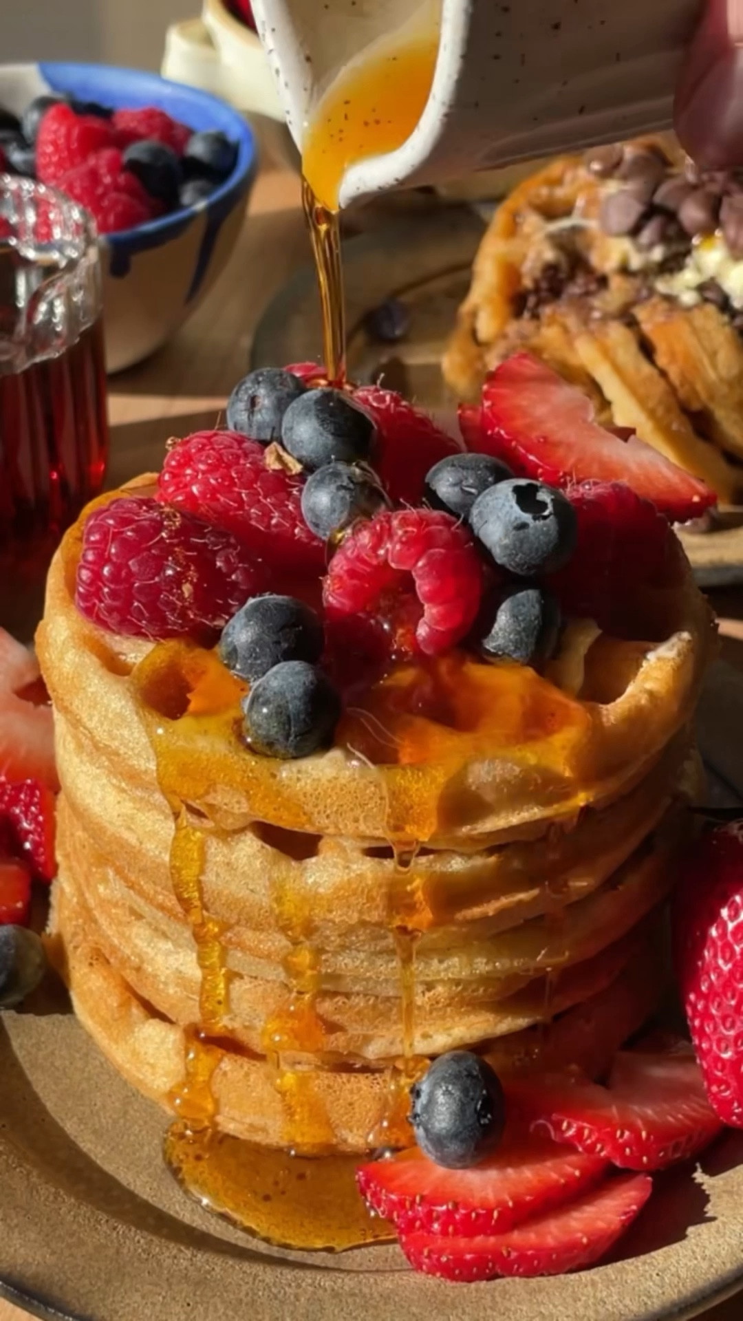 ✨ PALEO PROTEIN WAFFLES that’ll elevate your breakfast game! 🧇
These grain-free, gluten-free, dairy-free waffles are packed with protein and just the right amount of sweetness!

PRO TIP: Make a big batch and freeze them for grab-and-go breakfasts!
1. Arrange on parchment-lined baking sheet
2. Freeze for ~2 hours
3. Transfer to freezer bags

My kiddos LOVE these on busy mornings and yours will too! 

Video Credit: @themindfulhapa

#paleowaffles #proteinbreakfast #healthymorningroutine #glutenfreerecipes #freezermeals

https://thedefineddish.com/paleo-protein-waffles/

#LTKKids #LTKWatchNow #LTKSaleAlert