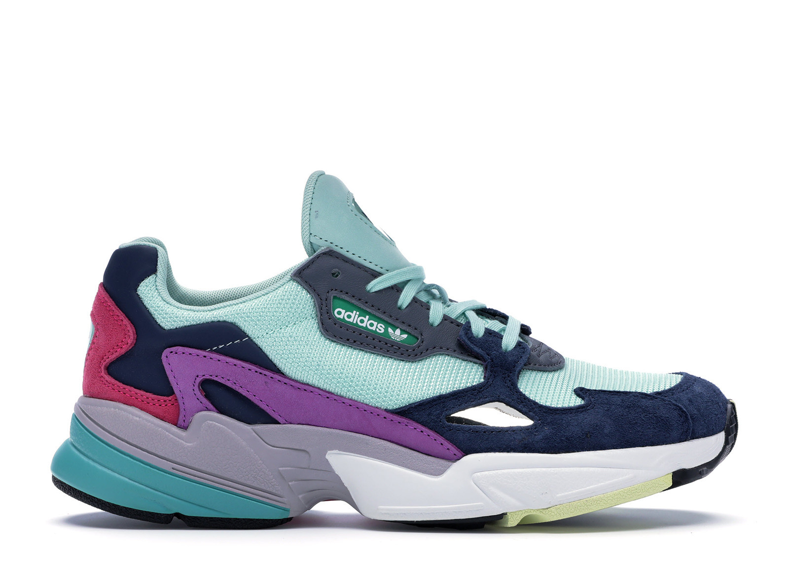 Adidas Falcon (Women's) Sneakers in Clear Mint/Collegiate Navy Blue | StockX