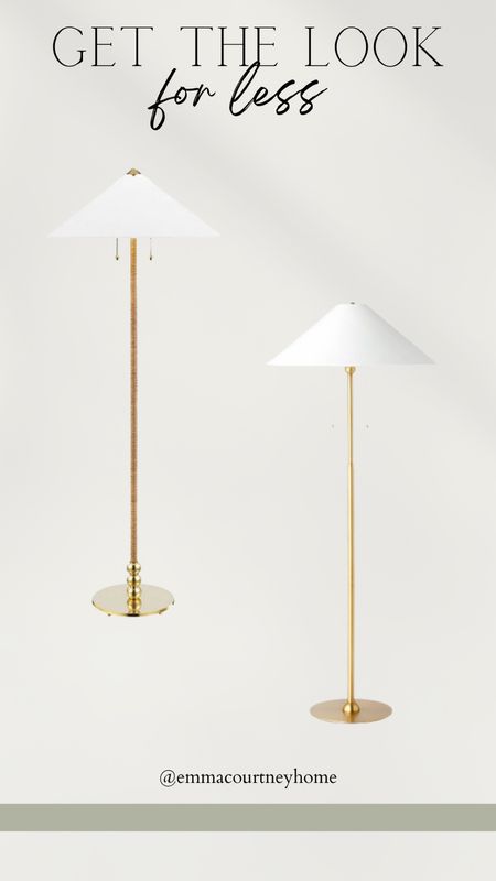 Get the look for less. Designer inspired floor lamp 

#LTKstyletip #LTKhome #LTKFind
