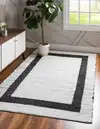 8' x 11'  Hand Woven Chindi Jute Rug | Rugs.com
