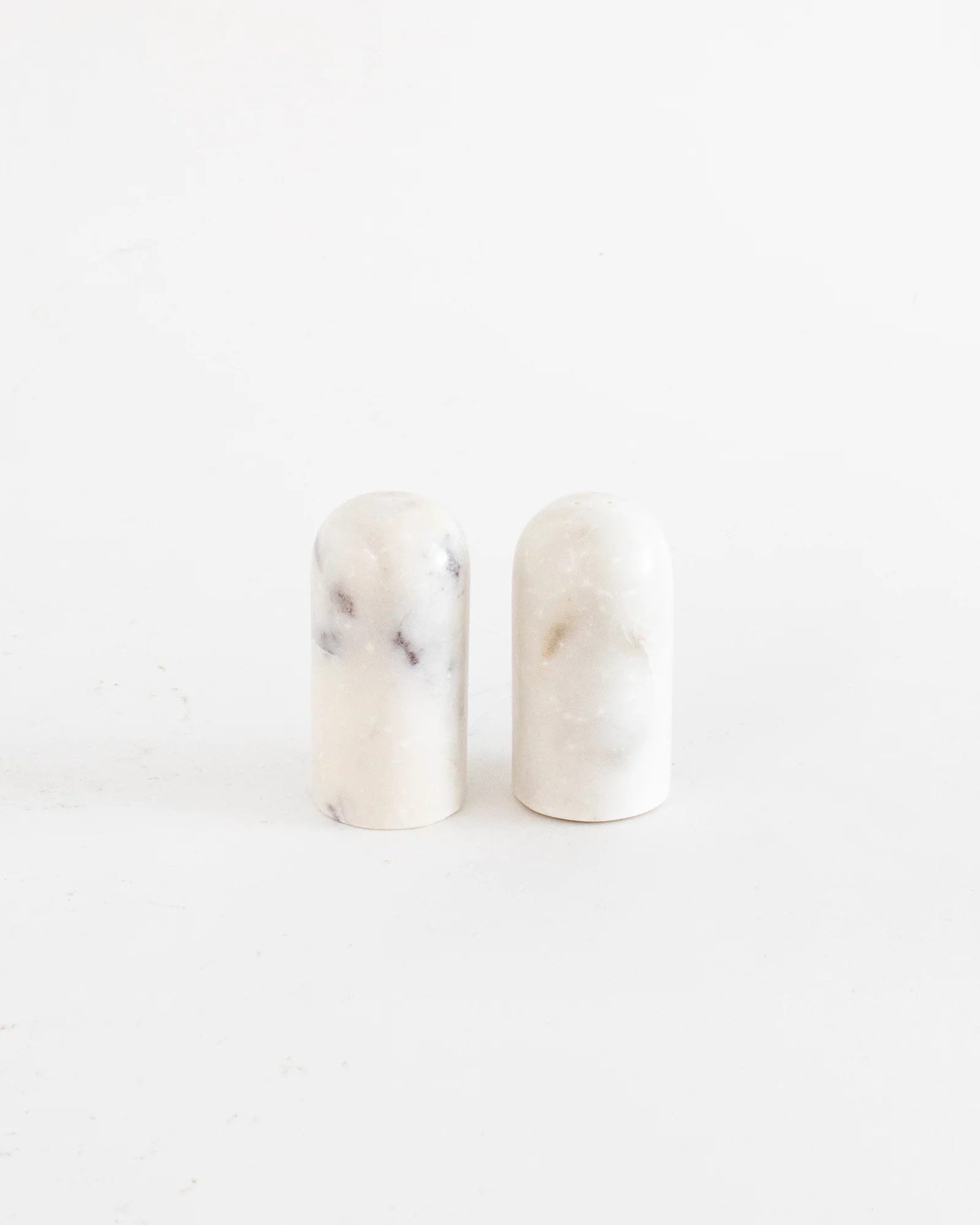 Marble Salt & Pepper Shakers | The Vintage Rug Shop