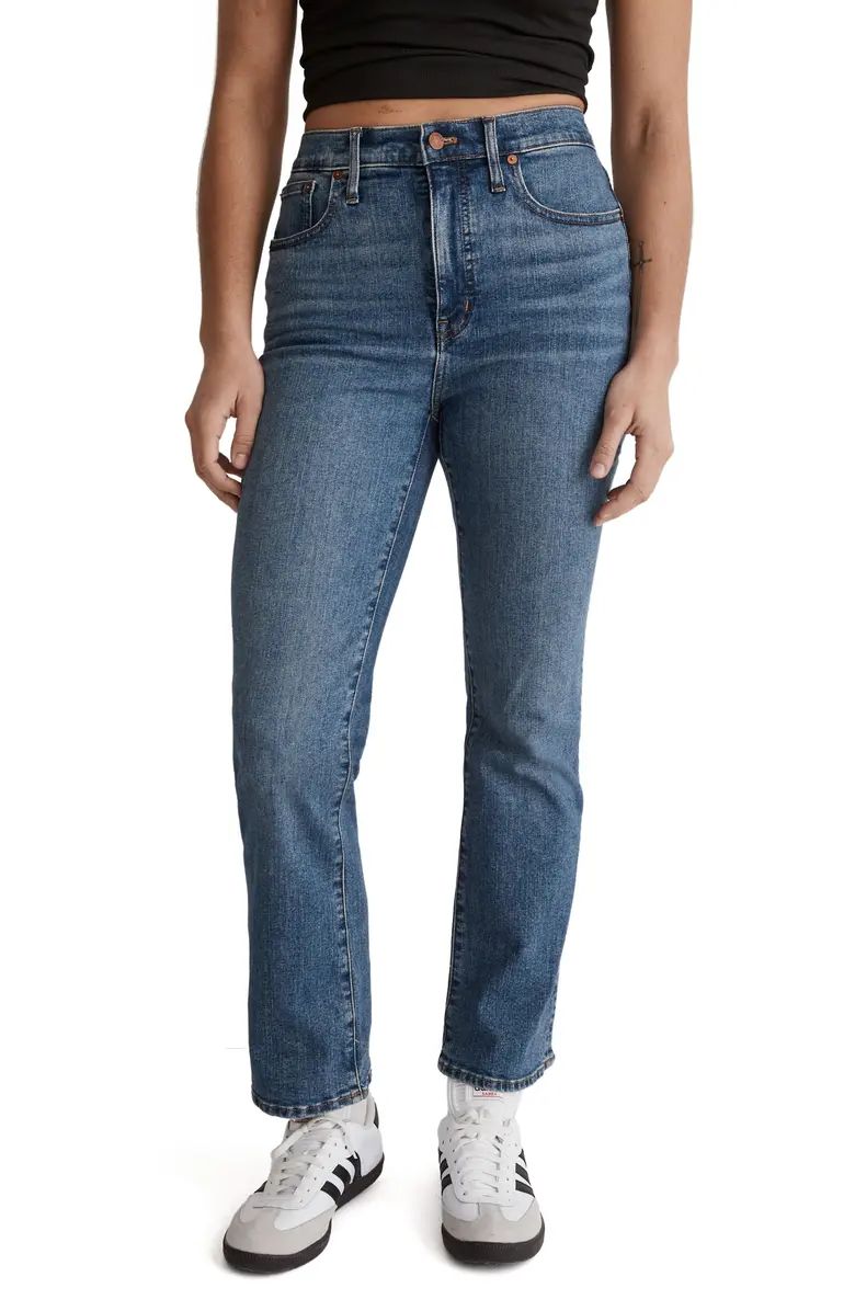 Madewell Cali High Waist Demi-Boot Jeans | Nordstrom | Nordstrom