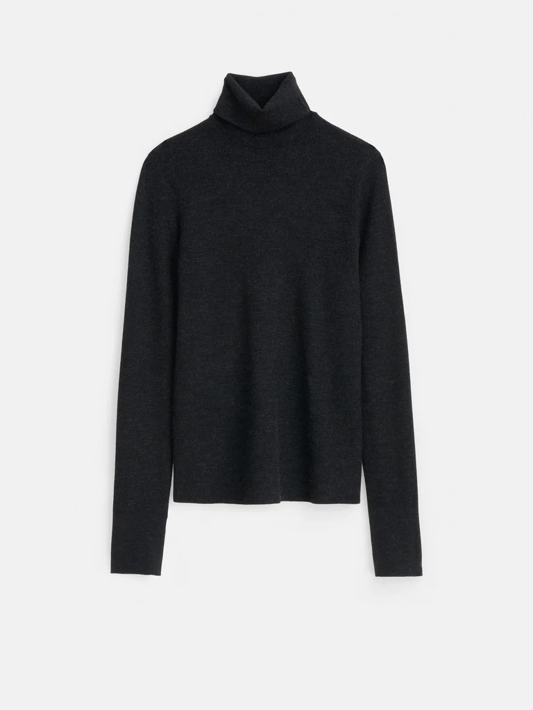 Emmaline Turtleneck In Merino Wool | Alex Mill