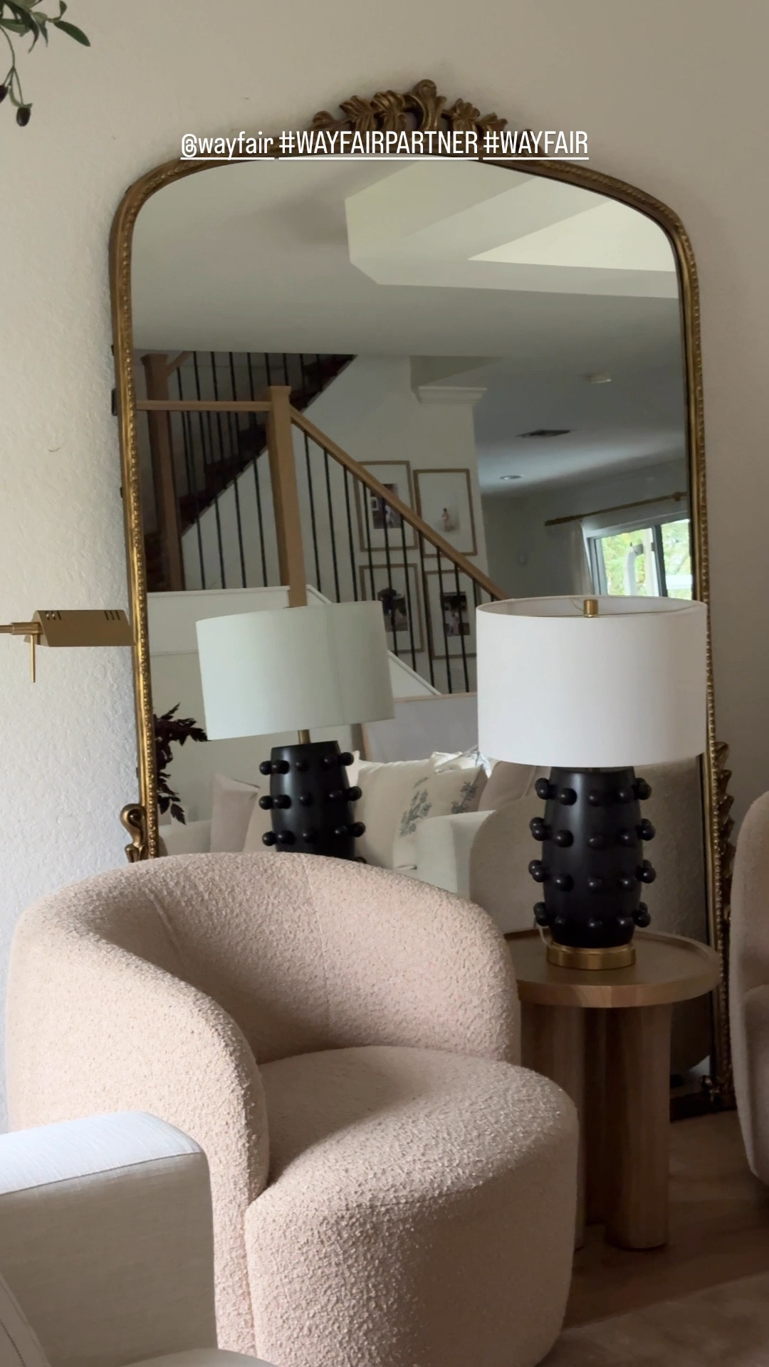 #wayfairpartner Finally got this beautiful table lamp in black for my son’s bedroom but of course I had to show it off in our living room for fun! It is gorgeous and such a statement piece! #wayfair @wayfair #wayfairhome #wayfairfinds 

#LTKSaleAlert #LTKHome #LTKVideo