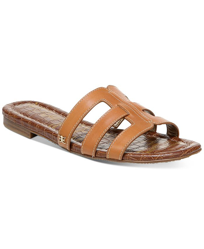 Sam Edelman Women's Bettie Logo Slide Sandals & Reviews - Sandals - Shoes - Macy's | Macys (US)