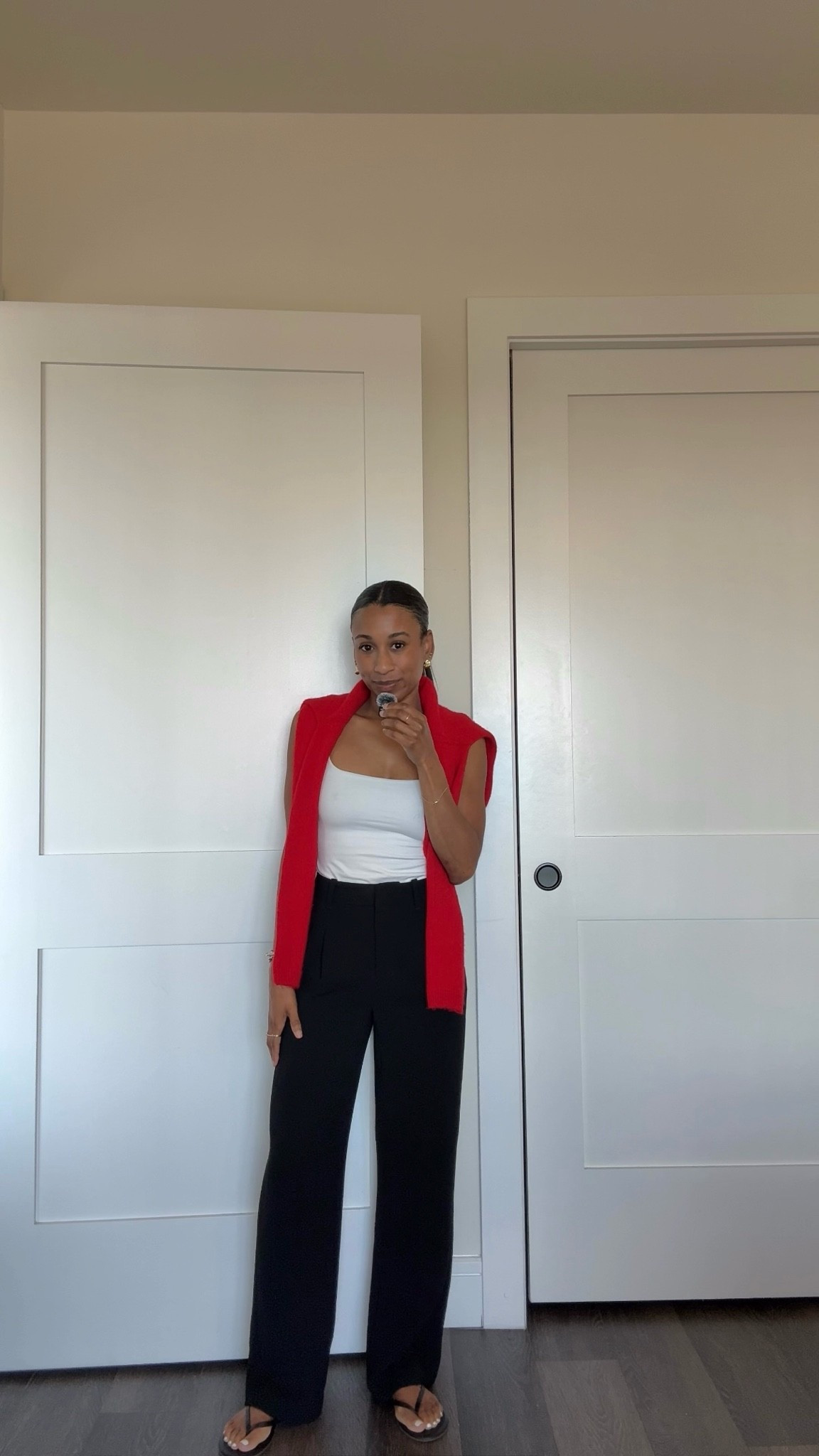 casual summer outfit✨

cami + trousers always makes a cute outfit

#LTKootd #LTKPetite #LTKWorkwear