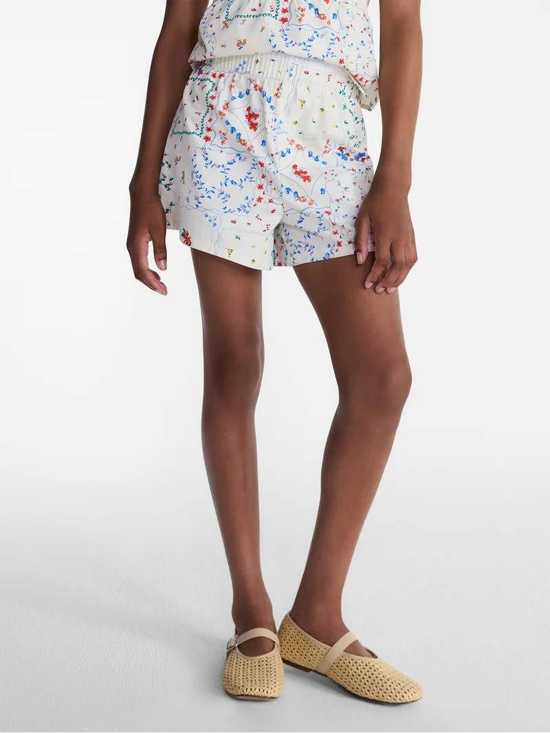 Weekend Academy Girls Print Shorts, Sizes 4-18 | Walmart (US)