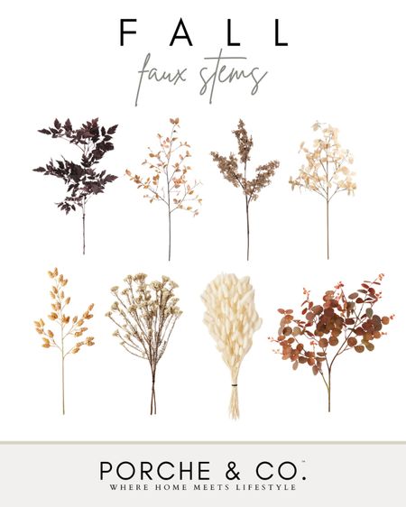Fall faux stems, faux stems, faux florals, fall home decor, fall transitional decor, fall stems

#LTKSeasonal #LTKhome #LTKstyletip