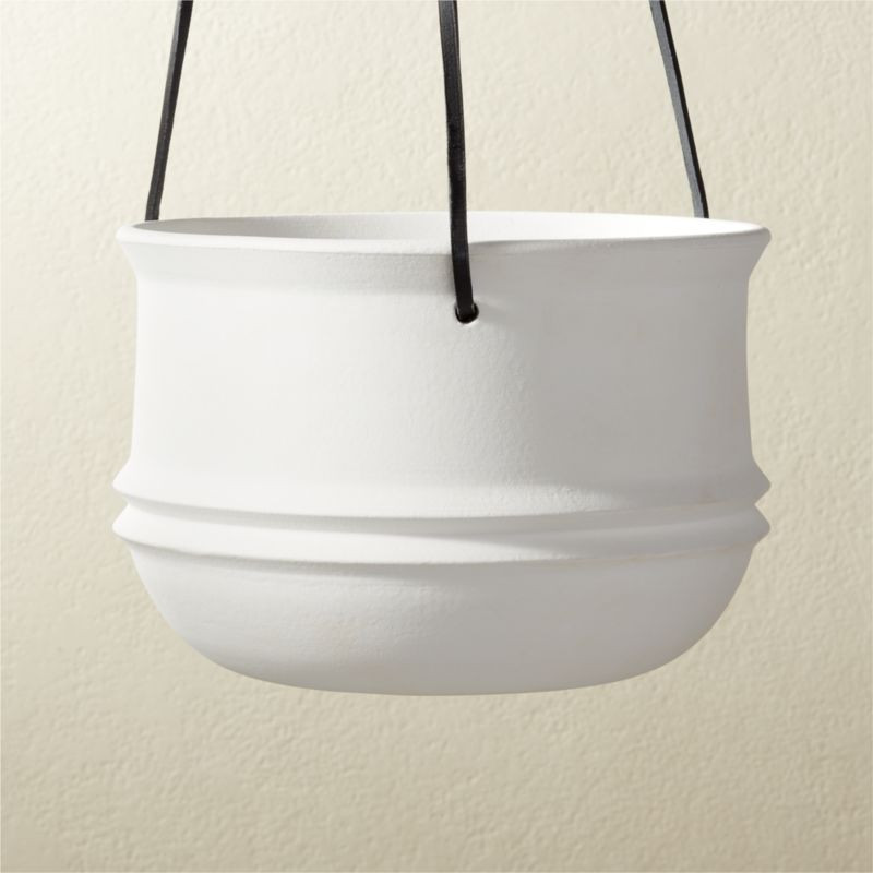 Arlo Large Hanging Modern Planter + Reviews | CB2 | CB2