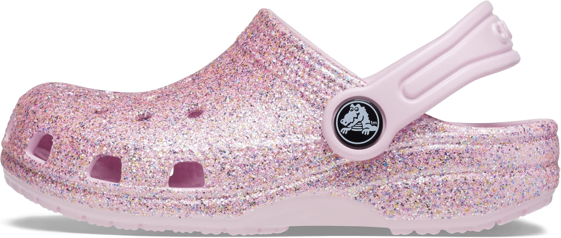 Crocs Unisex-Child Classic Glitter Clog (Little Big Kid) | Amazon (US)