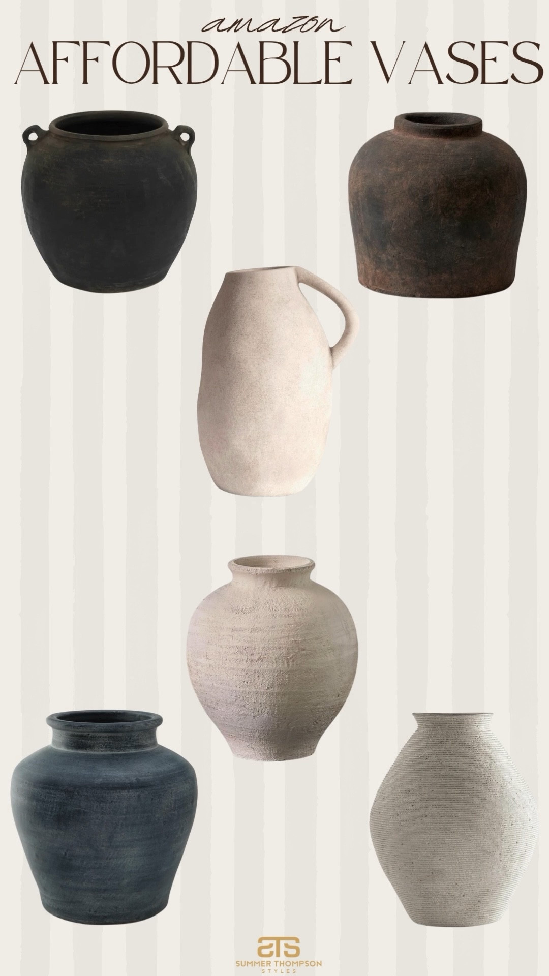 Some of my favorite vases around my home from Amazon! 

Amazon. Home decor. Vase. Ceramics. Home accents. Neutral home. Modern home. Trending. Best sellers. Affordable home accents  

#LTKFindsUnder100 #LTKSeasonal #LTKHome