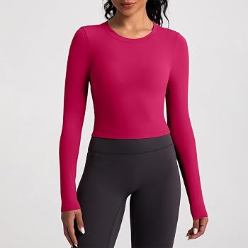ABOCIW Women Twist Back Workout Top with Built in Bra Cap Sleeve Pilates Yoga Crop Top Athletic G... | Amazon (US)