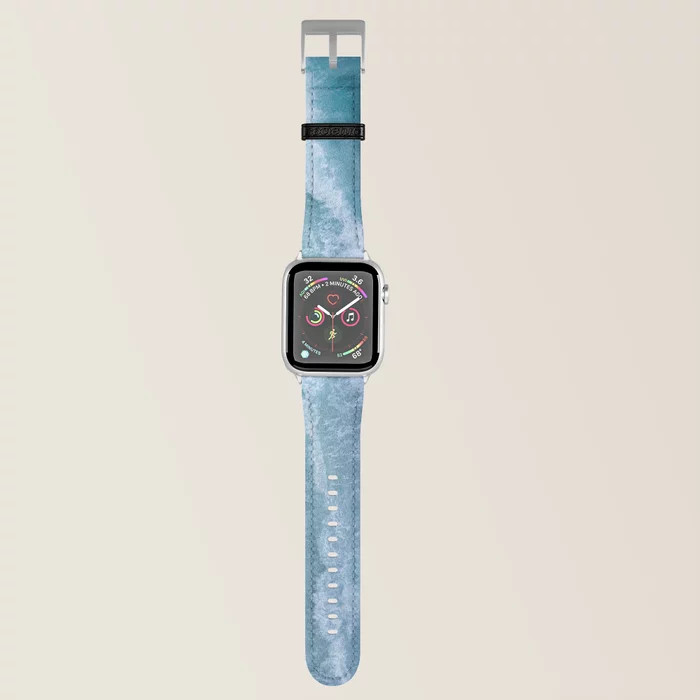 Turquoise Sea Apple Watch Band | Society6