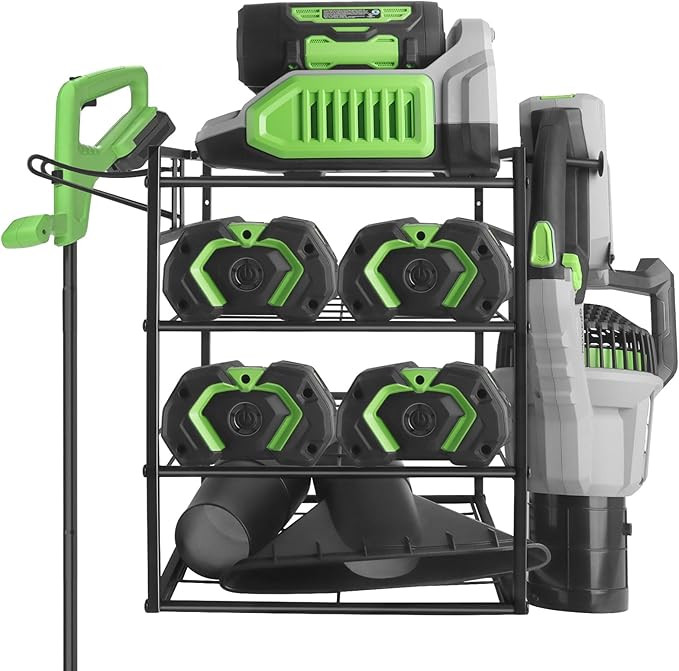 Power Tool Organizer Wall Mount - Lawn Weed Eater Rack Hanger Power Tool Heavy Duty Holder for Eg... | Amazon (US)