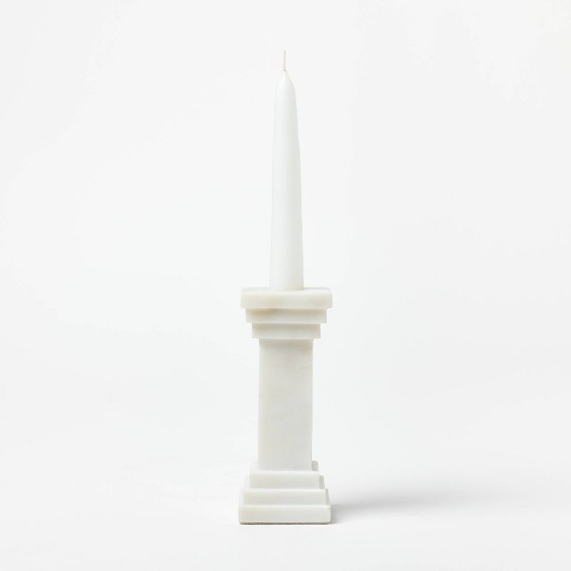 Marble Column Taper Candle Holder - Threshold™ designed with Studio McGee | Target