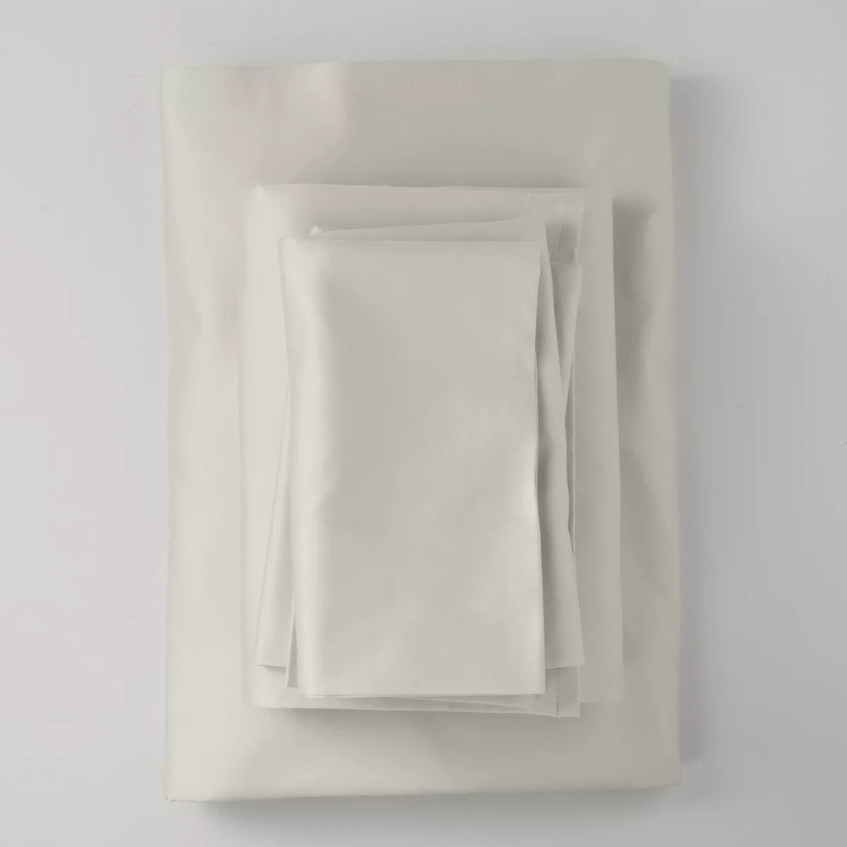 500 Thread Count Washed Supima Sateen Solid Sheet Set - Casaluna™ | Target