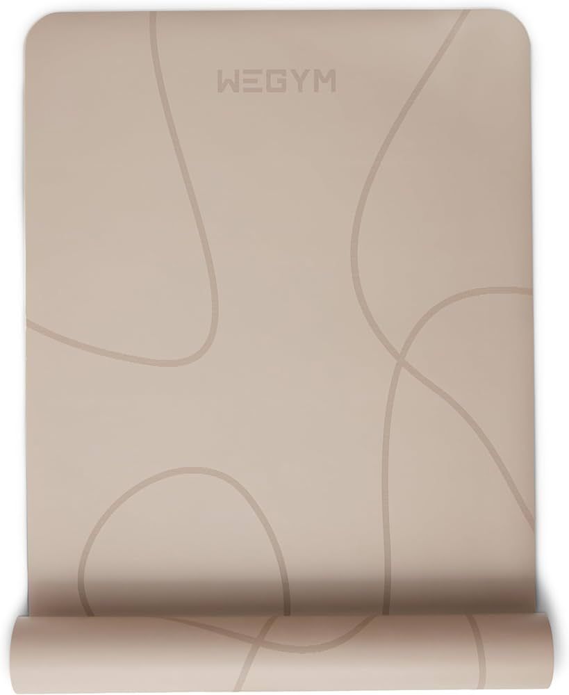 WeGym 4mm Yoga Mat - Premium Polyurethane; Cushioned Exercise Mat Crafted for Yoga, Pilates, and ... | Amazon (US)