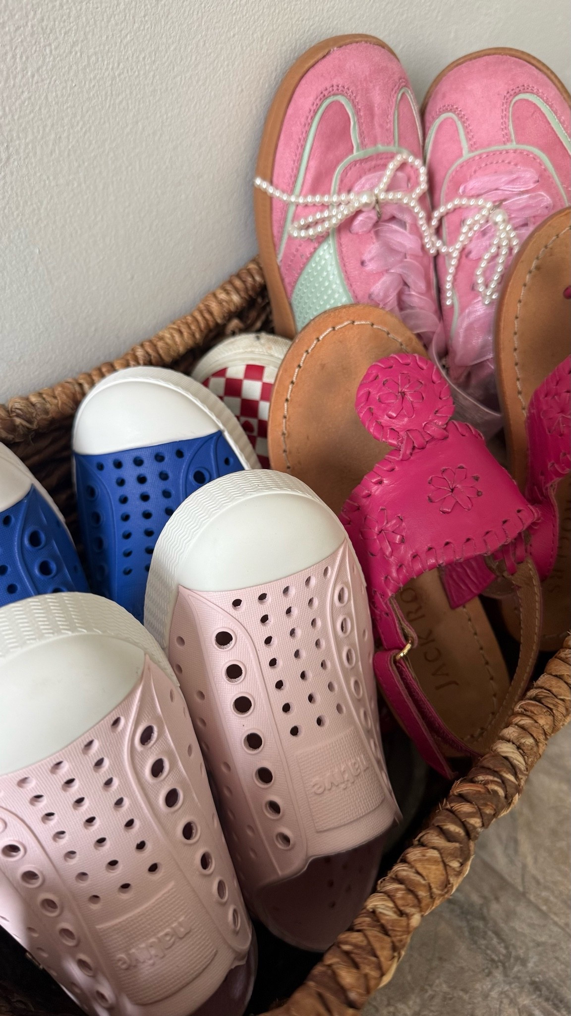 Her new shoe line up for school! Sneakers, sandals, waterproof slip ons! She is set! Our favorite toddler girl back to school shoes!

#LTKSeasonal #LTKKids #LTKSaleAlert
