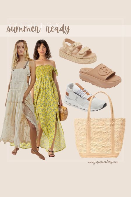 summer ready outfits! take this maxi dress and adorable sandals with you on your next vacation 

#LTKStyleTip #LTKFindsUnder100 #LTKShoeCrush