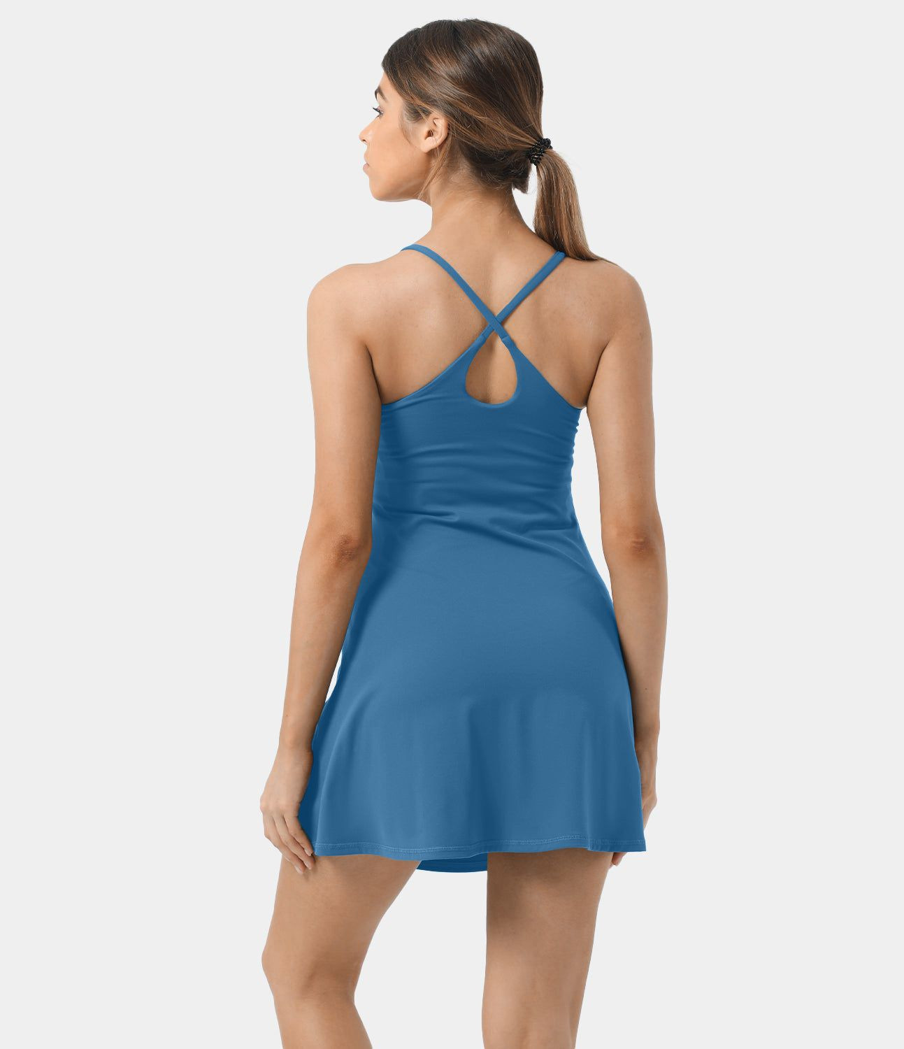 Women’s Softlyzero™ Plush Backless Active Dress - Halara | HALARA