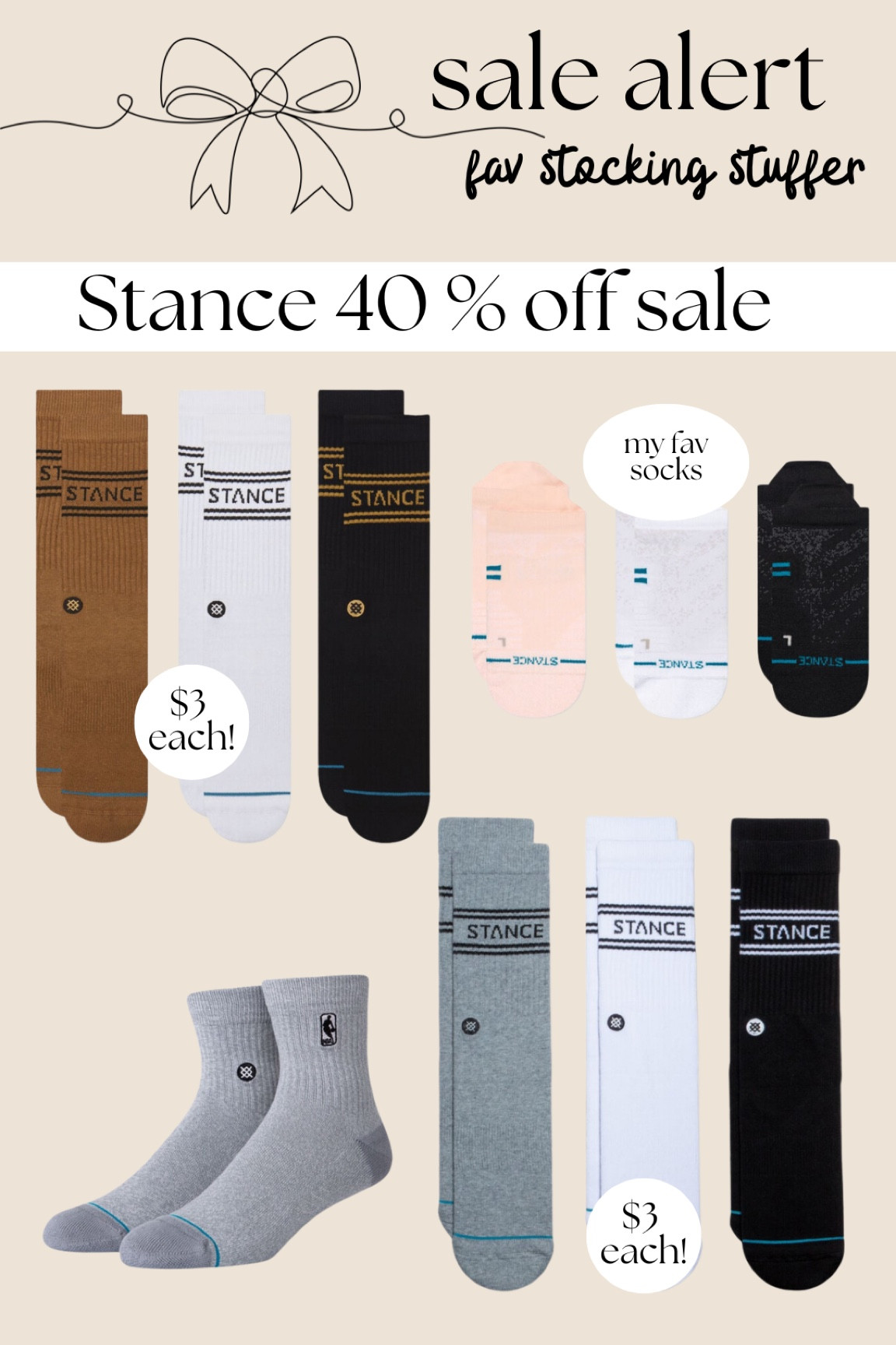 I wait for this sale all year and stock up! My boys go through socks like crazy so these r my fav stocking stuffers! I also grab a bunch for friend birthday gifts! 
MY fav workout socks are the performance tab socks- I have gifted them so many times too! 🎁 

#LTKHoliday #LTKSaleAlert #LTKFindsUnder50