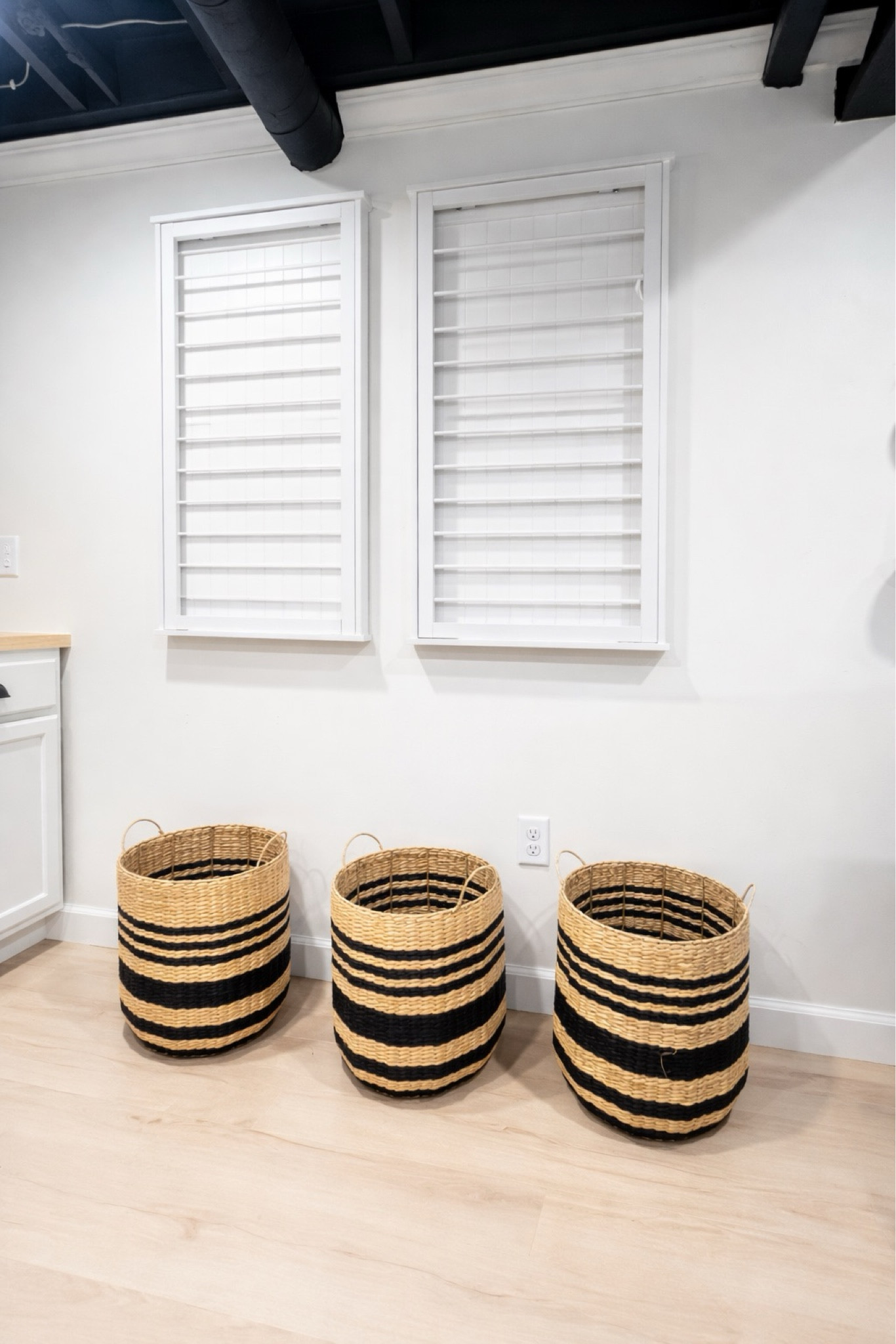 Laundry Baskets and hanging racks 🖤

#LTKHome #LTKxMadewell #LTKmomlife