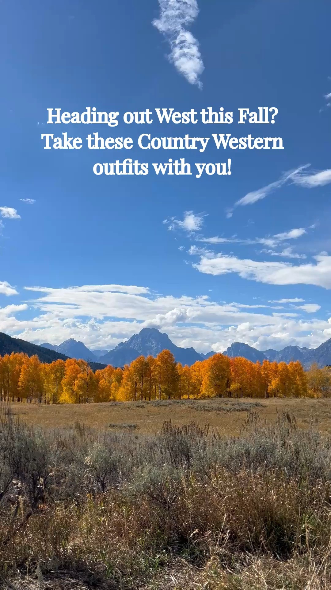 Heading out West this Fall? Take these Country Western outfits with you!

#LTKSeasonal #LTKOver40 #LTKSaleAlert #LTKTravel #LTKgrwm #LTKootd #LTKMidsize #LTKvlog #LTKU #LTKWorkwear