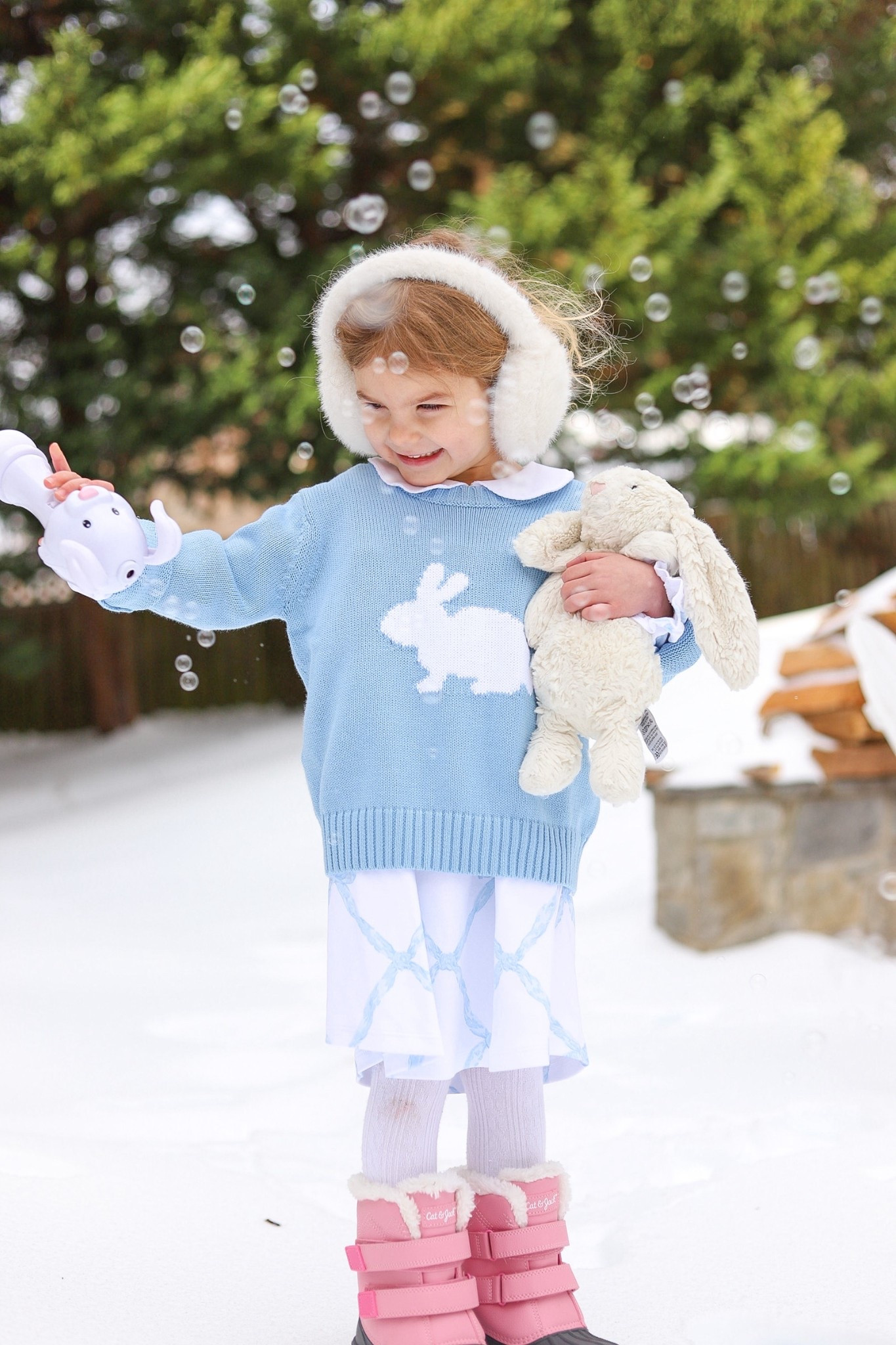 Snow Bunny ❄️🐰 

#LTKKids #LTKootd