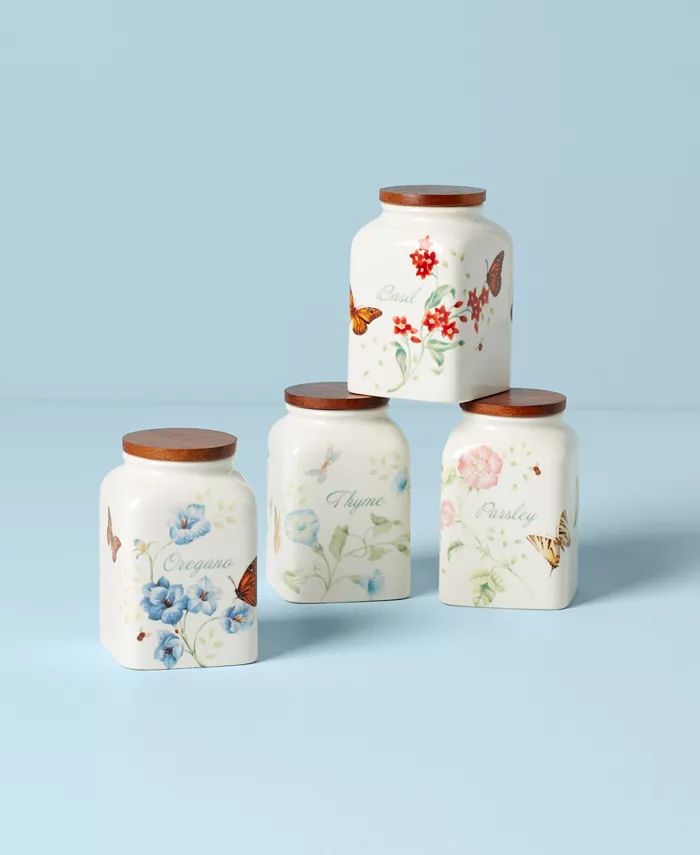 Butterfly Meadow Assorted Cooking Spice Jars, Set Of 4 | Macys (US)