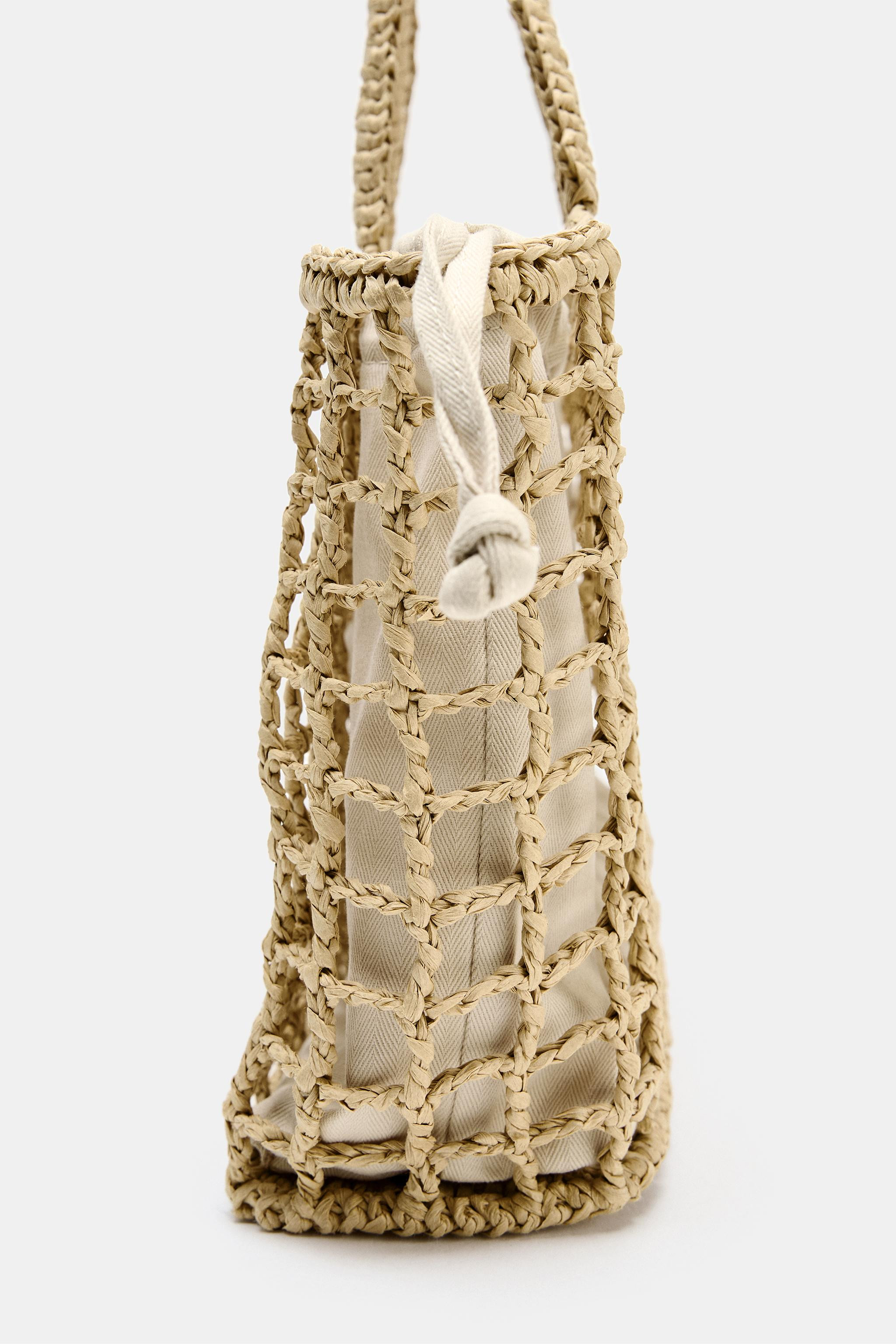 BRAIDED MINI  TOTE BAG | Zara US