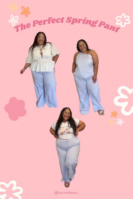 The perfect summer pant styles 3 ways! 
Wearing size 16 in everything 
Discount code: ZOIE20

#LTKVideo #LTKplussize #LTKstyletip