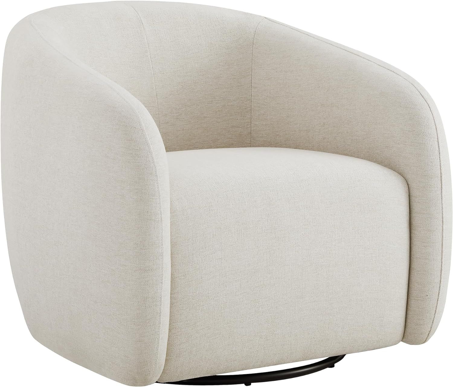 Watson & Whitely Swivel Accent Chairs for Living Room, Modern Upholstered Arm Chair for Bedroom, ... | Amazon (US)