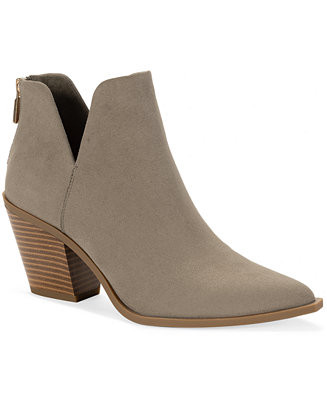 Women's Leilanii V Pointed Toe Booties, Macy's Exclusive | Macy's