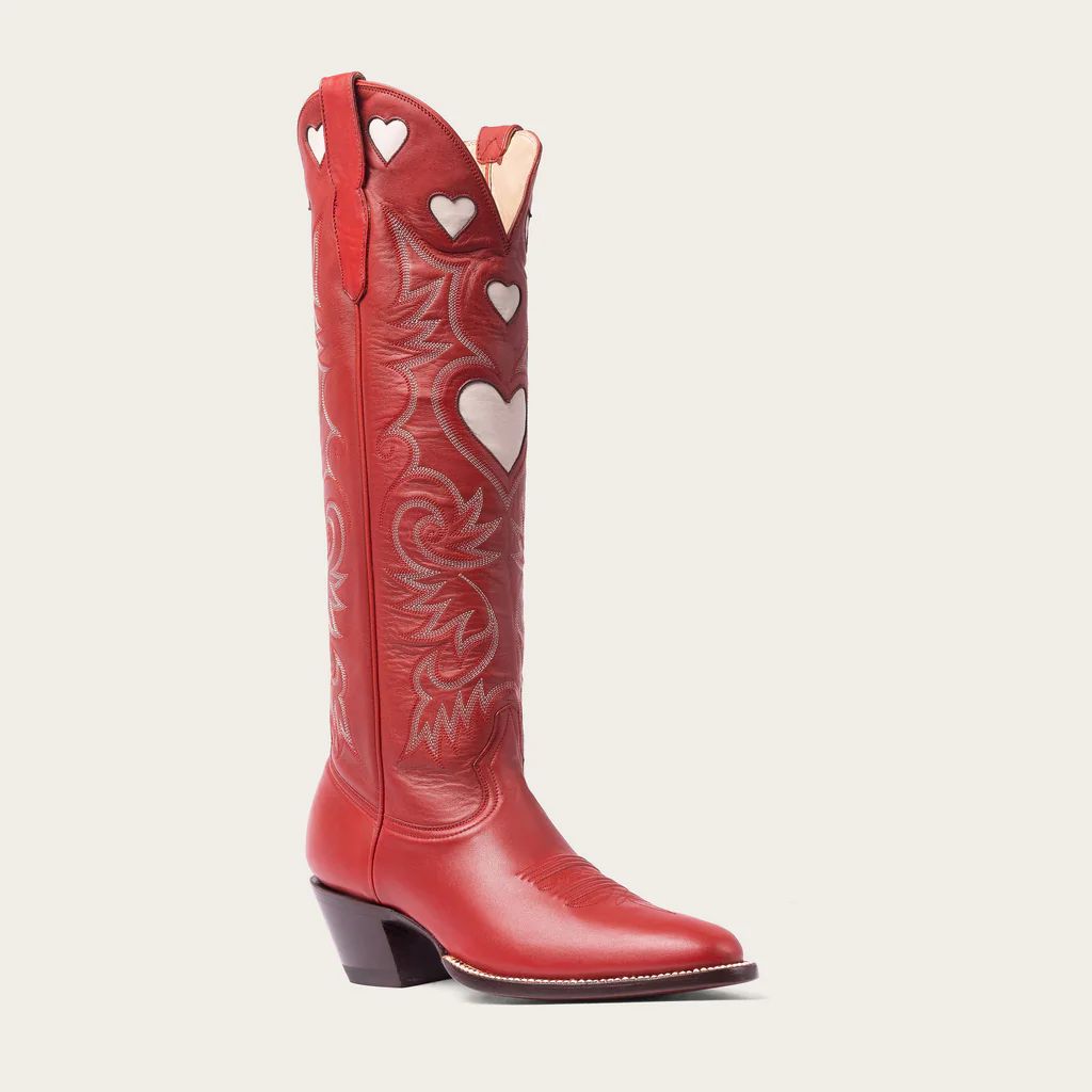 Red & Bone Heart Boot Limited Edition | CITY Boots