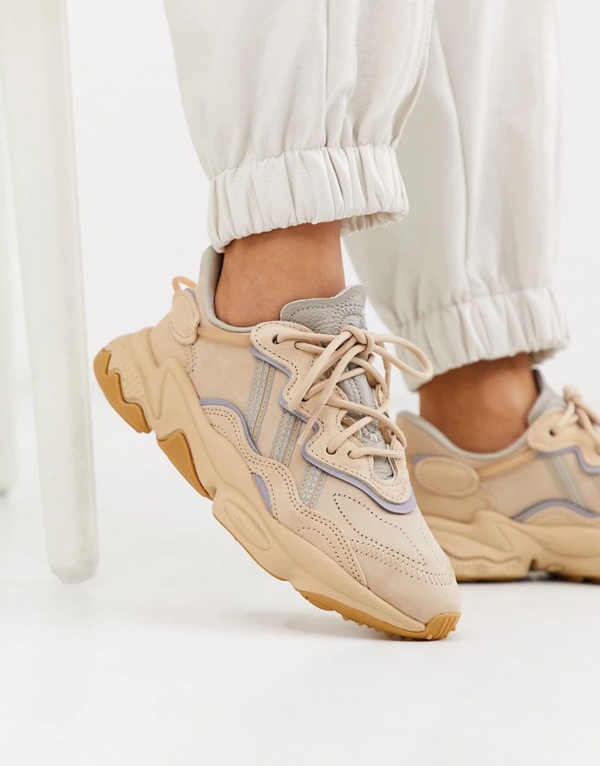 adidas Originals Ozweego trainers in beige | ASOS (Global)