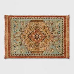 Floral Woven Accent Rug - Threshold™ | Target