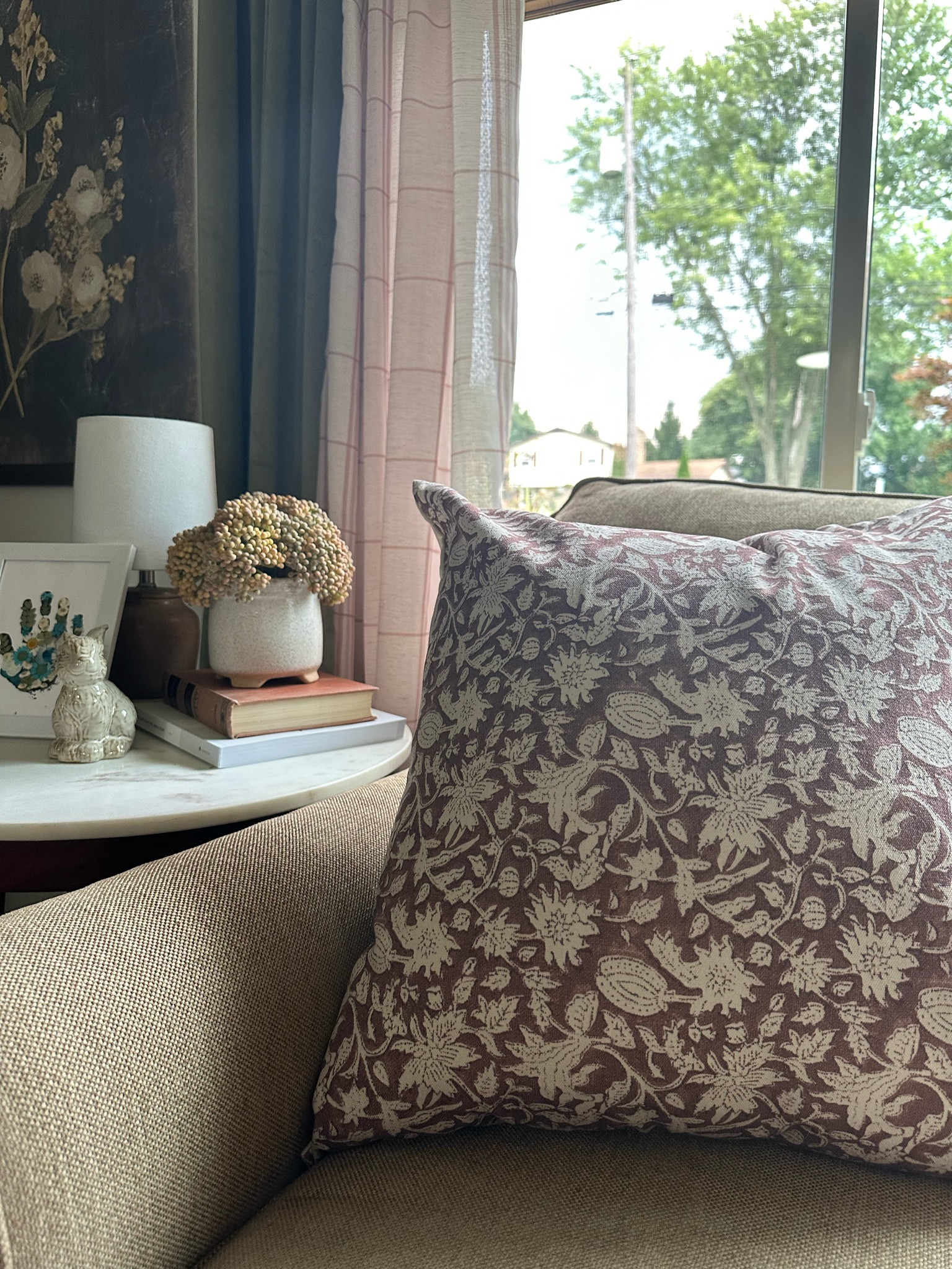 Simple Fall Living Room Decor