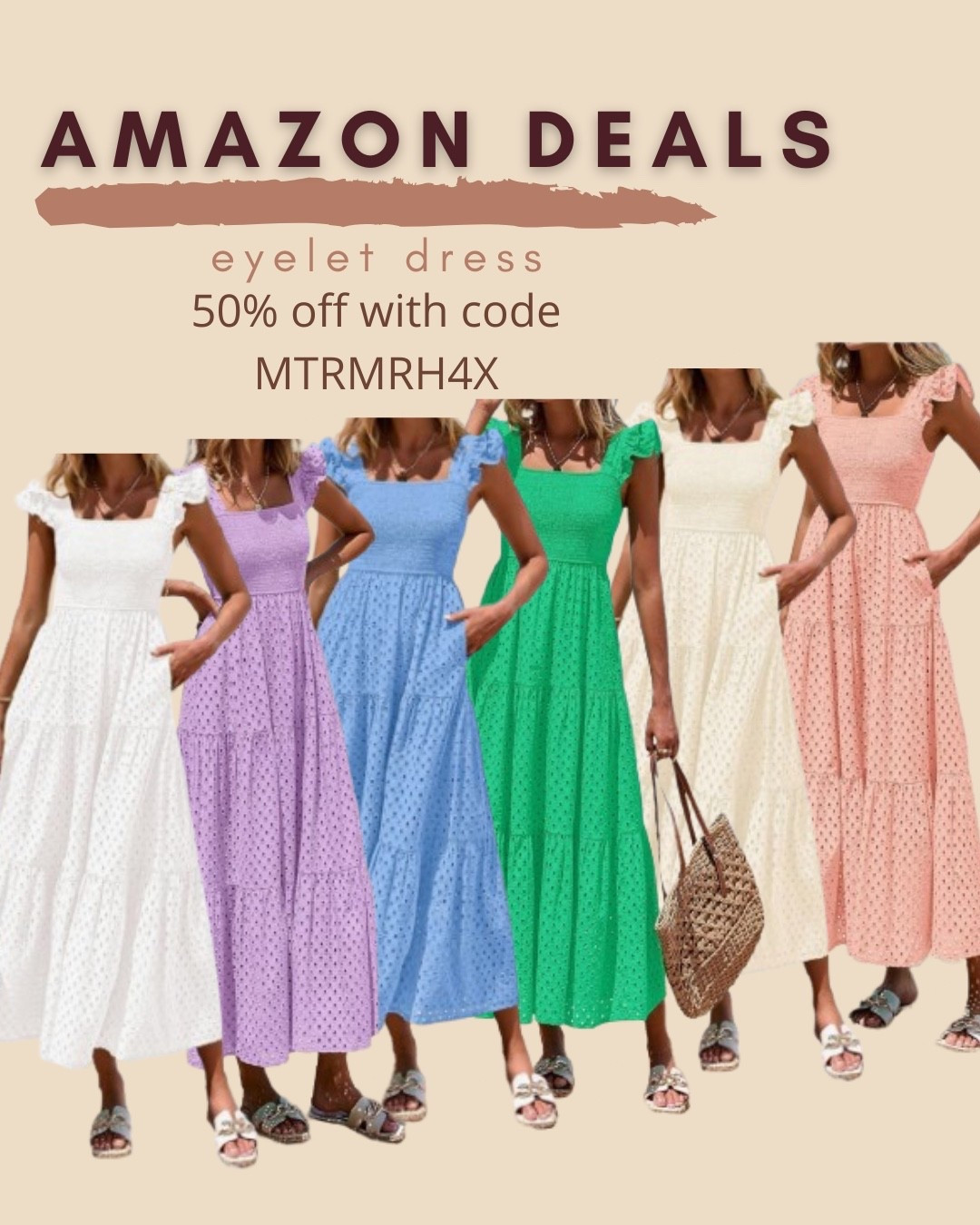 $24 ends 4/5

Amazon fashion
Amazon deals
Maxi dress
Eyelet dress
Spring dress
Easter dress


#LTKSaleAlert