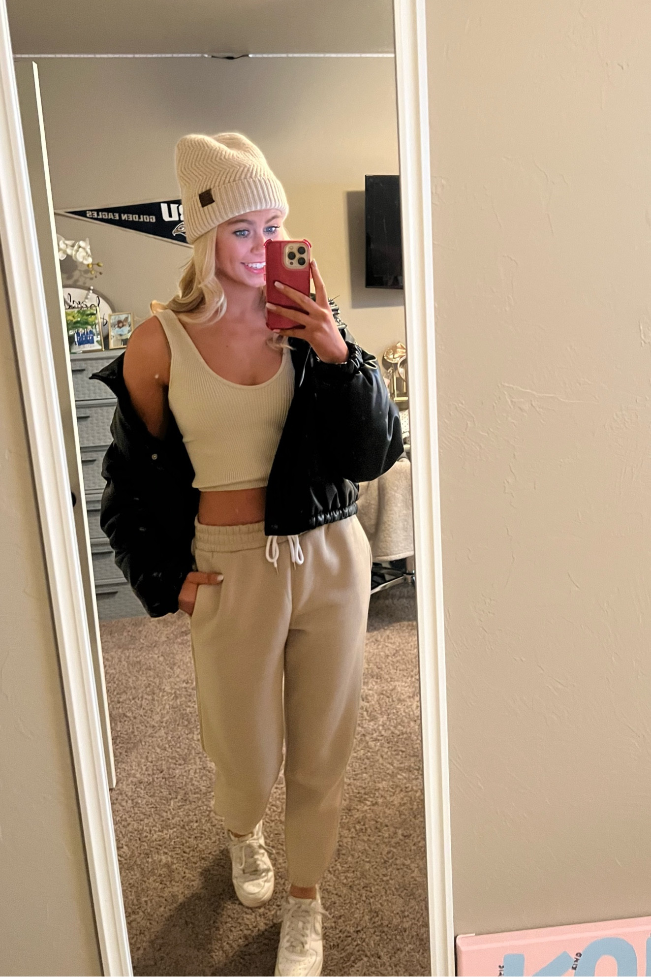 S top and bottom! M size in jacket! (Jacket isn’t the exact one linked bc I got this one from a boutique) 

#LTKbeauty #LTKfit #LTKstyletip