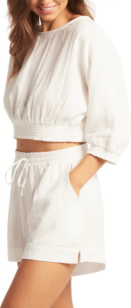 Sunset Crop Blouse | Nordstrom