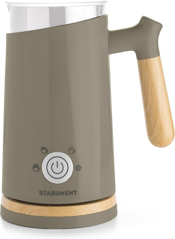 Starument Electric Milk Frother - Automatic Milk Foamer & Heater for Coffee, Latte, Cappuccino, O... | Amazon (US)