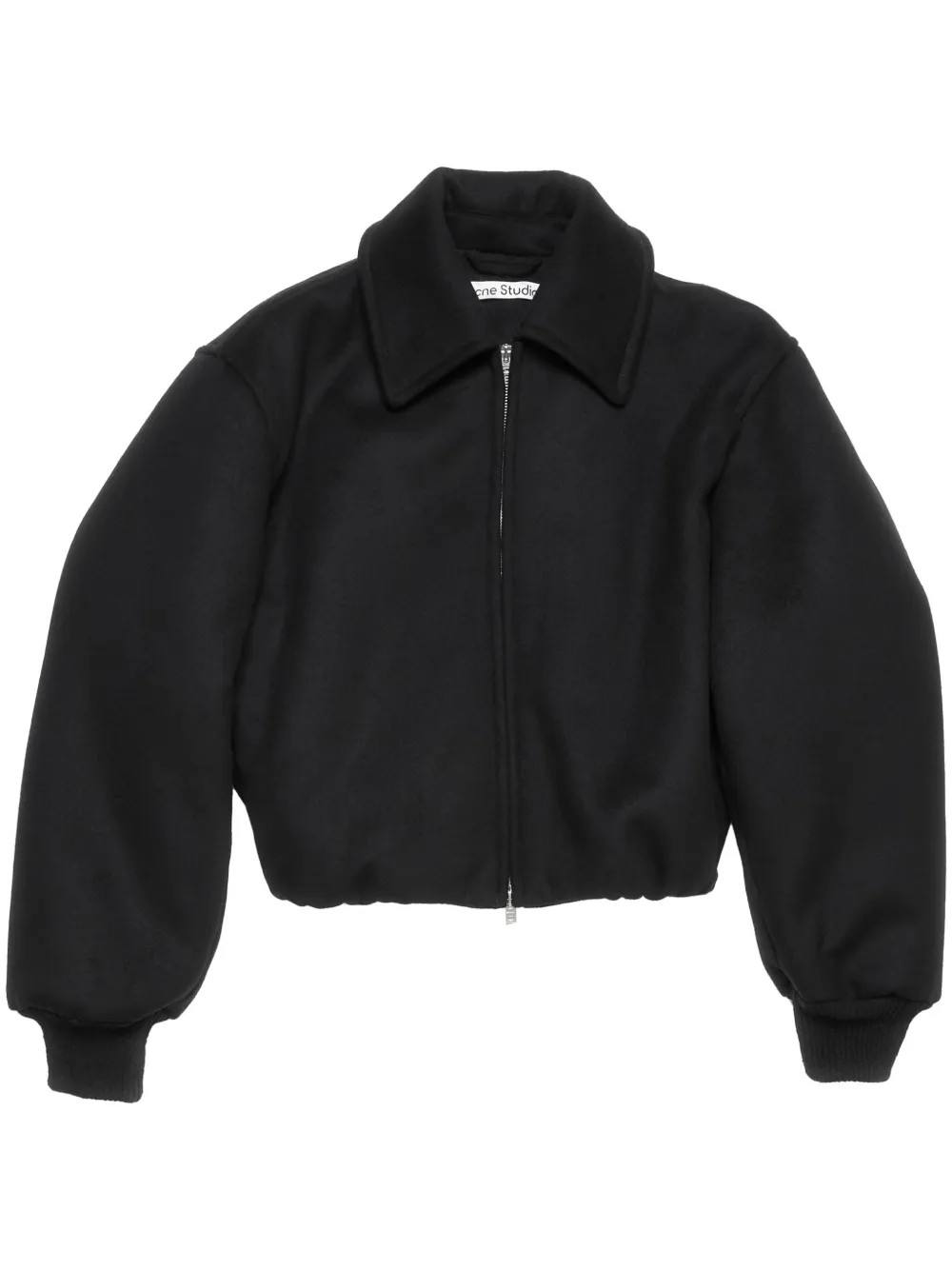 Acne Studios Allegro Bomber Jacket | Black | FARFETCH AU | Farfetch Global