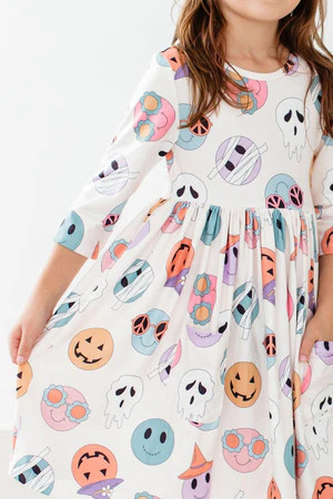 Monster Mash Pocket Twirl Dress | Mila and Rose