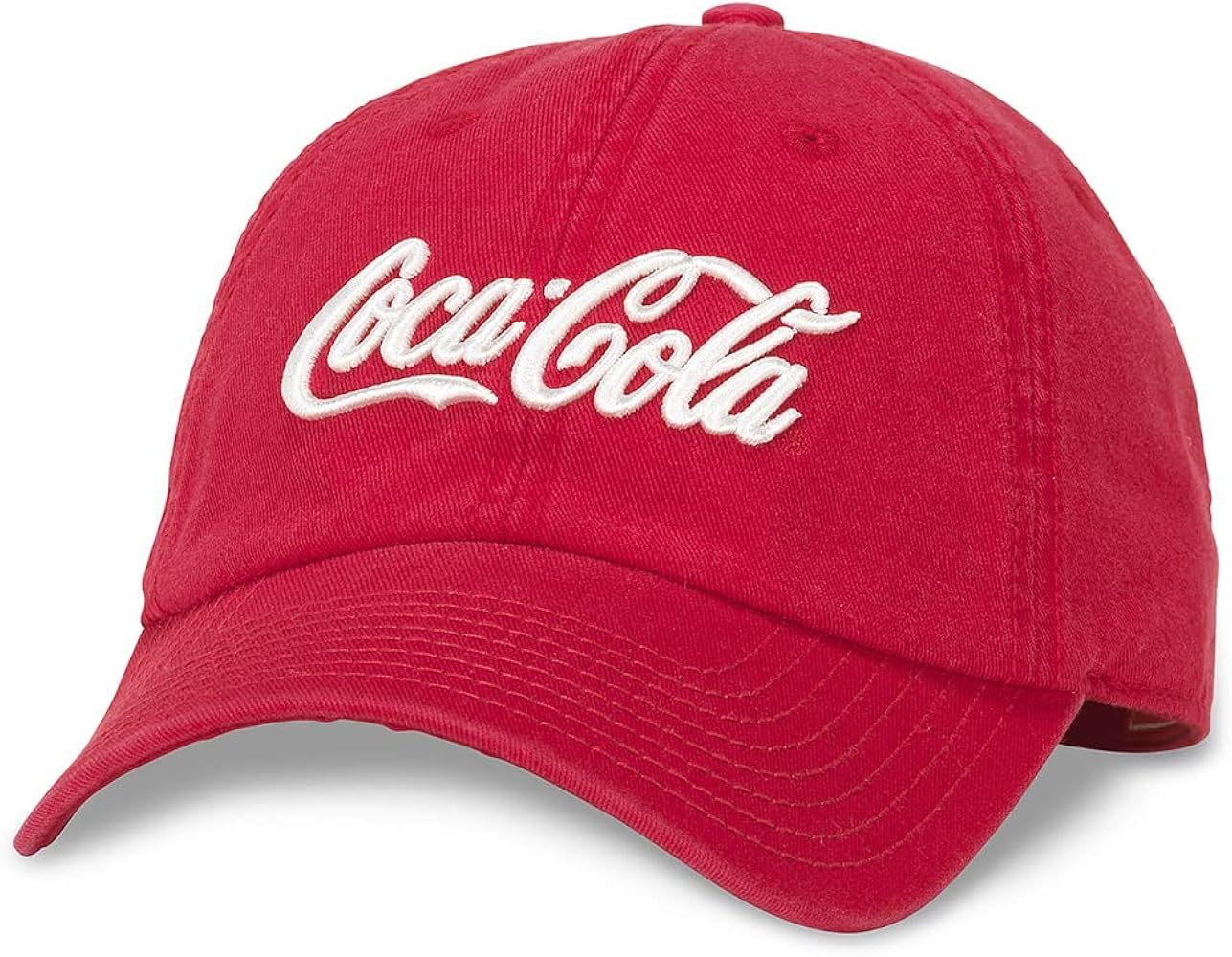 AMERICAN NEEDLE Coke Coca Cola Officially Licensed Adjustable Baseball Hat | Amazon (US)
