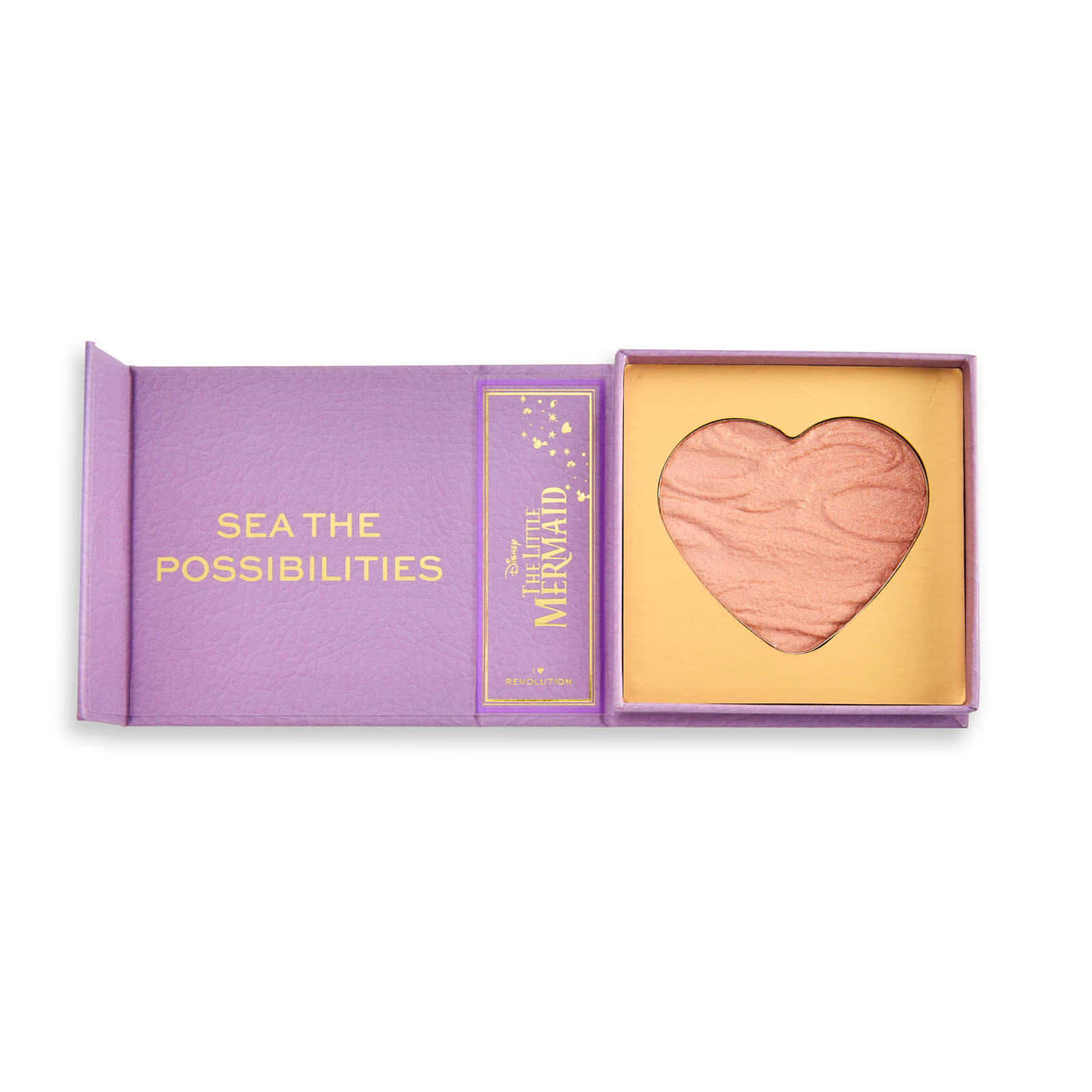 Revolution I Heart Revolution x Disney Fairytale Heart Highlighter Ariel | Revolution Beauty US
