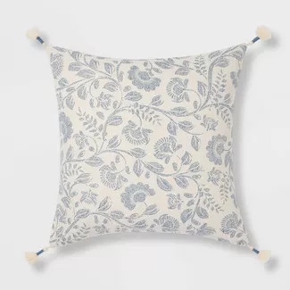 Jacobean Square Throw Pillow - Threshold™ | Target