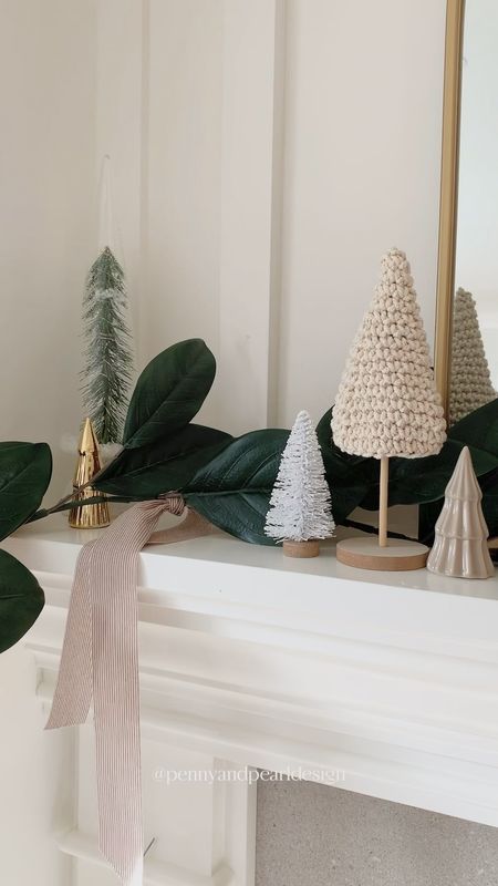‘Tis the season🎄🎄🎄

Decorating my mantel for the holidays always feels so special like we are officially transforming our home into a Christmas Winter Wonderland. I opt for a simple color palette, greenery and neutral textures to help make the room feel cozy. Adding velvet & linen ribbon to almost everything brings the charm up a notch.

Shop the look and follow @pennyandpearldesign for more home style and interior design. 



#LTKSeasonal #LTKHoliday #LTKhome