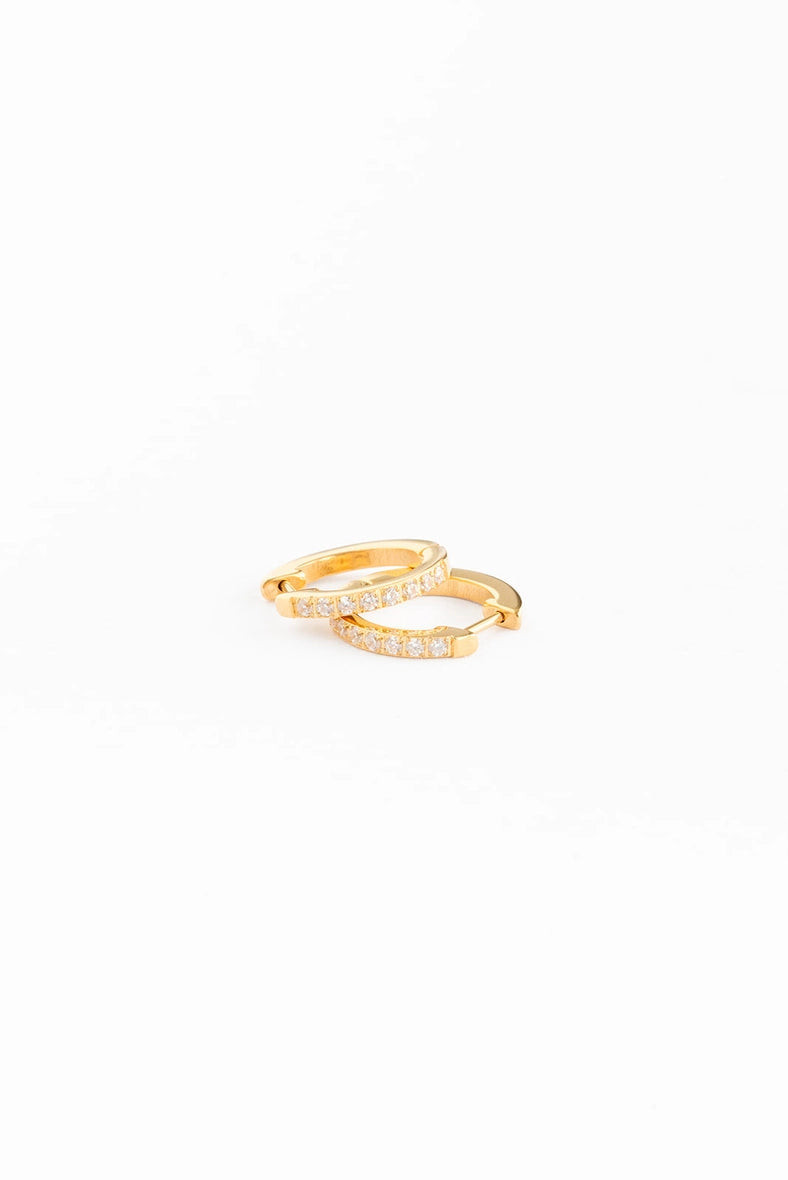 Diamond Pip Pop Hoop | ish Boutique