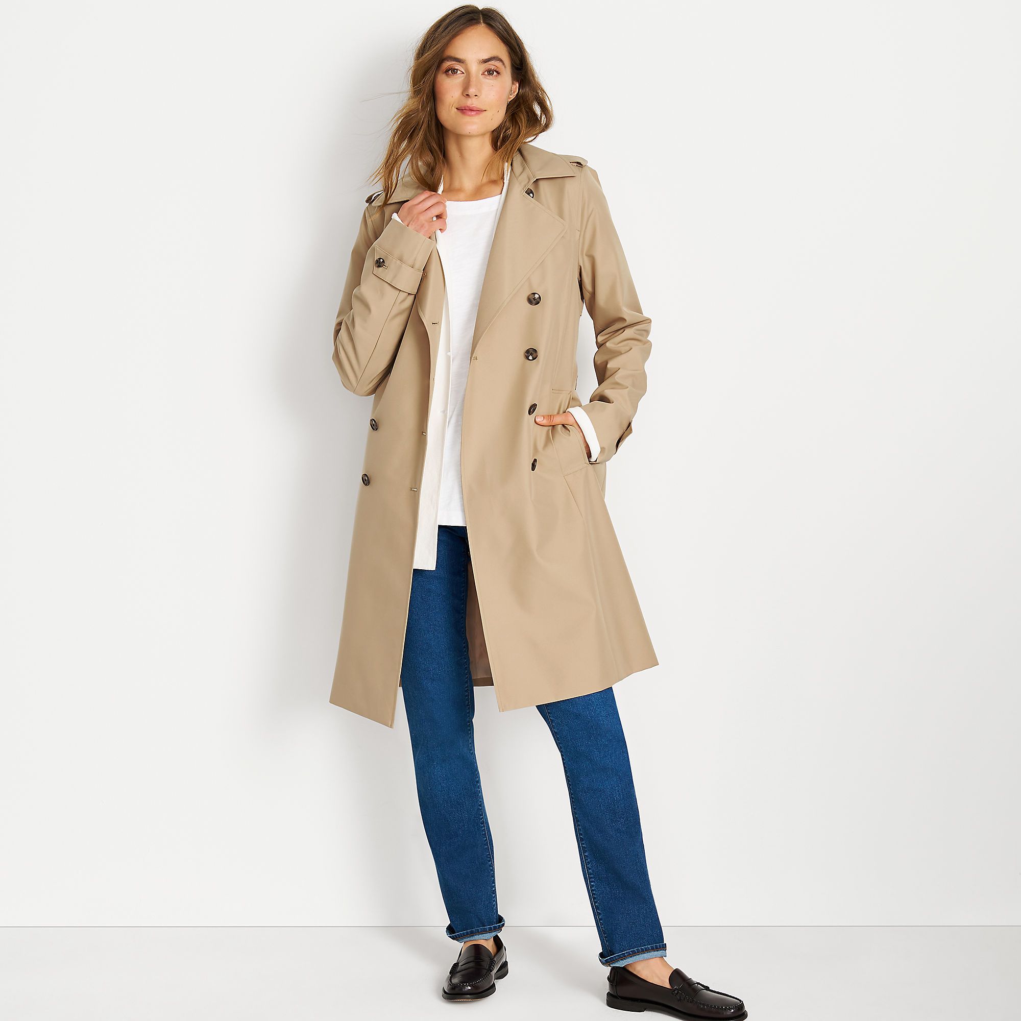 Women's Classic Trench Coat | Lands' End (US)