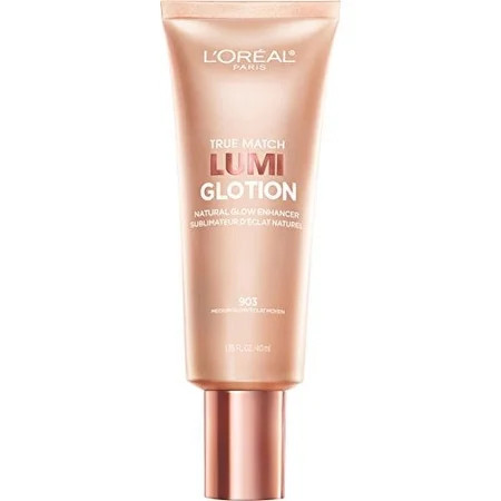 L Oreal Paris Makeup True Match Lumi Glotion Natural Glow Enhancer Lotion Medium 1.35 Ounces | Walmart (US)